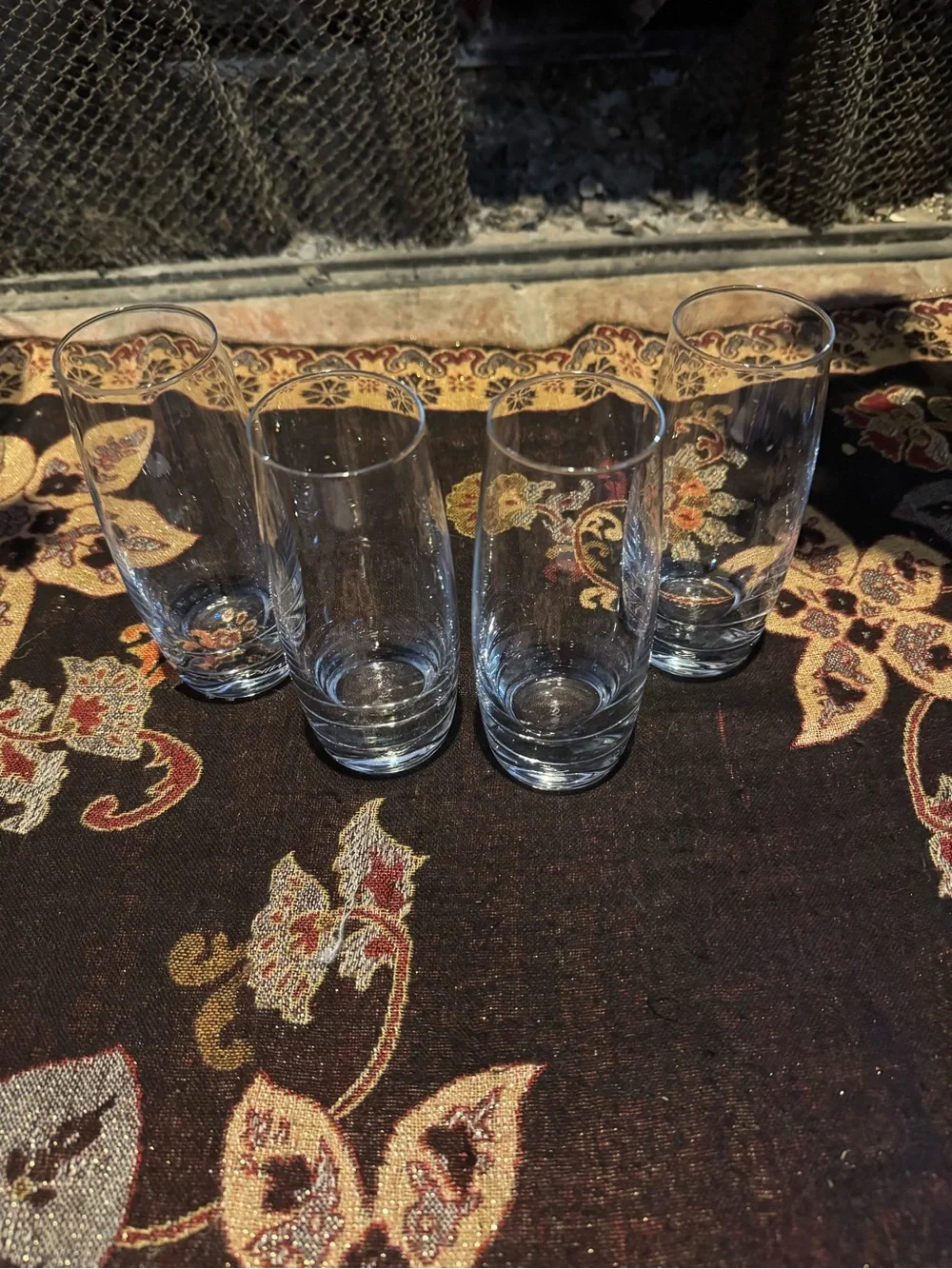 Mikasa Clear Highball Glasses Set of 4